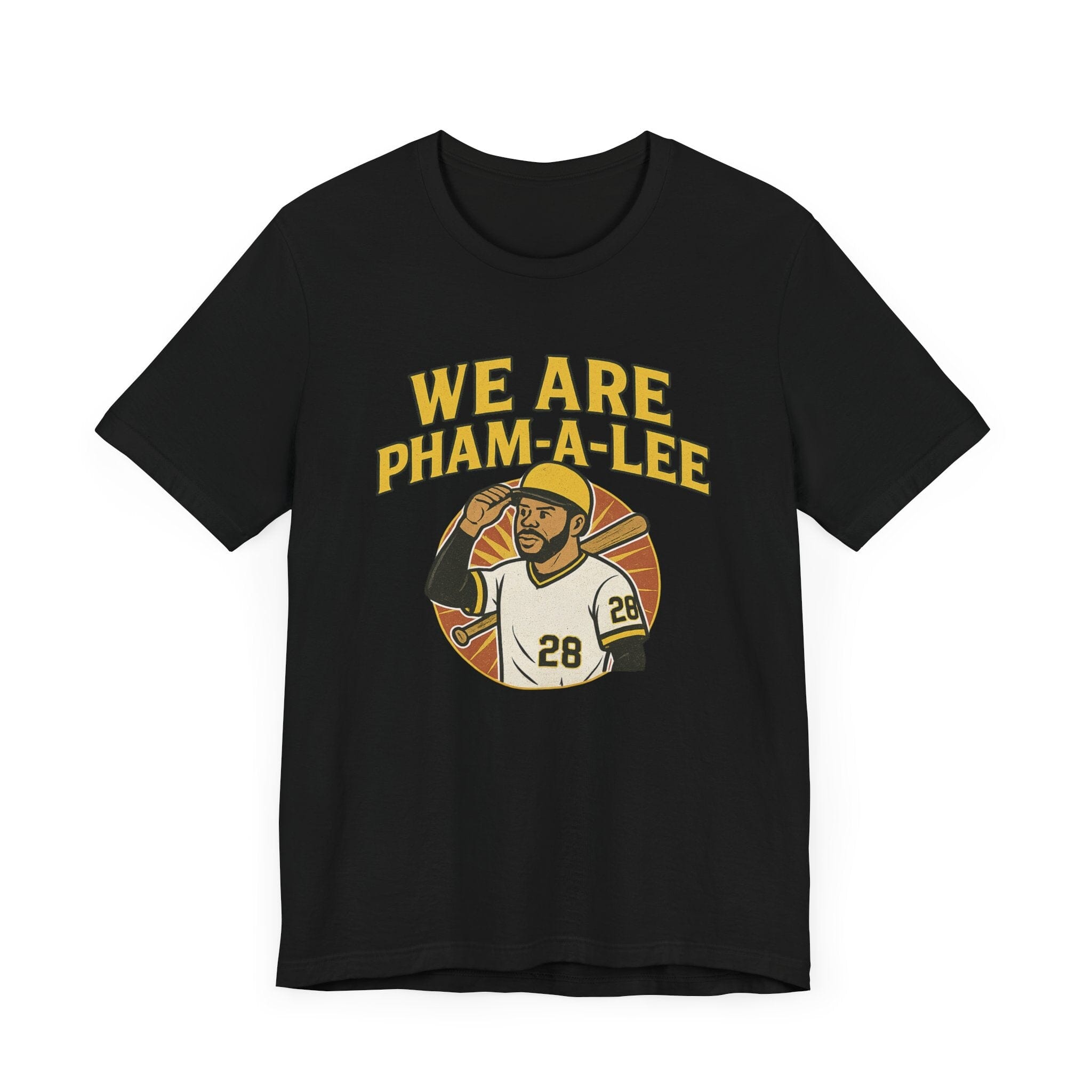 We Are Pham-a-Lee Pittsburgh Baseball T-Shirt product image alternate view 3 | Yinzergear