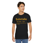 Dahntahn Pittsburghese definition tee product image | Yinzergear