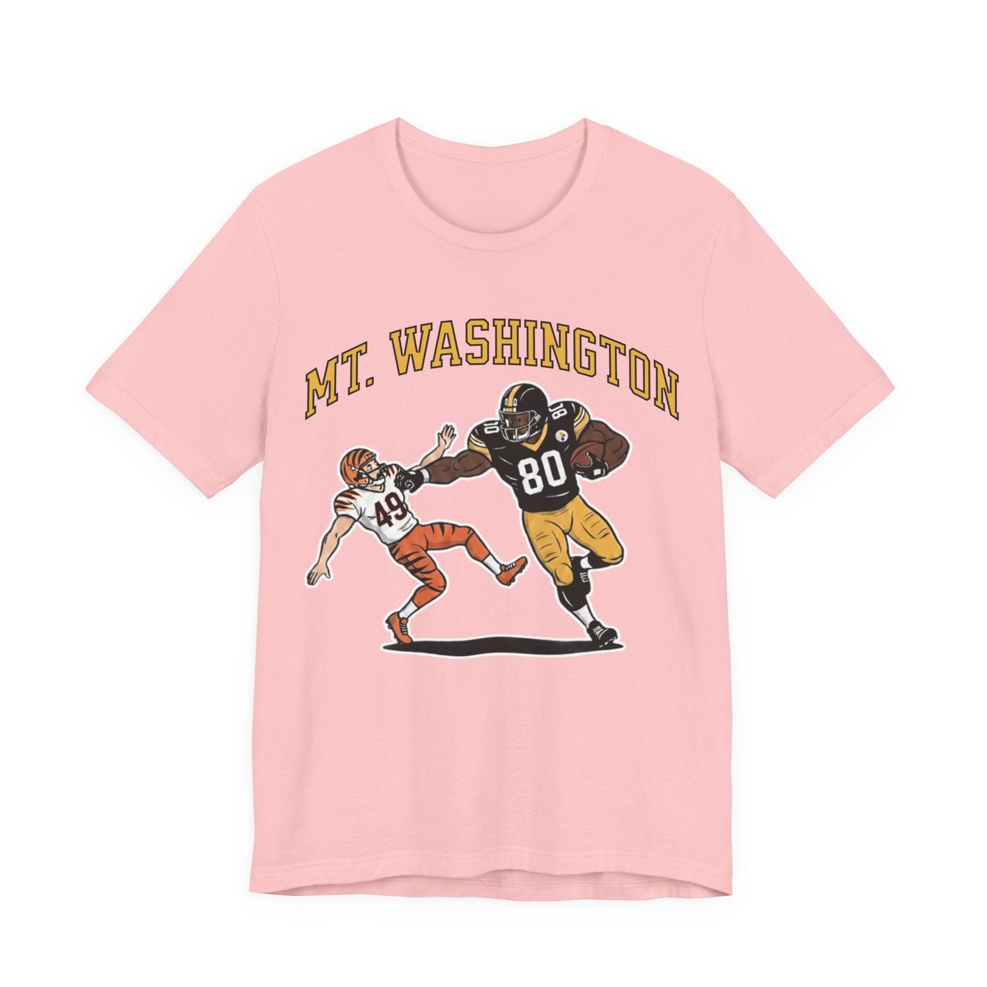 Mt. Washington Steelers Stiff Arm T-Shirt - Darnell Washington Shirt T-Shirt Printify 