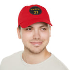 Retire 21 Leather Patch Hat Pittsburgh hat product image alternate view 47 | Yinzergear