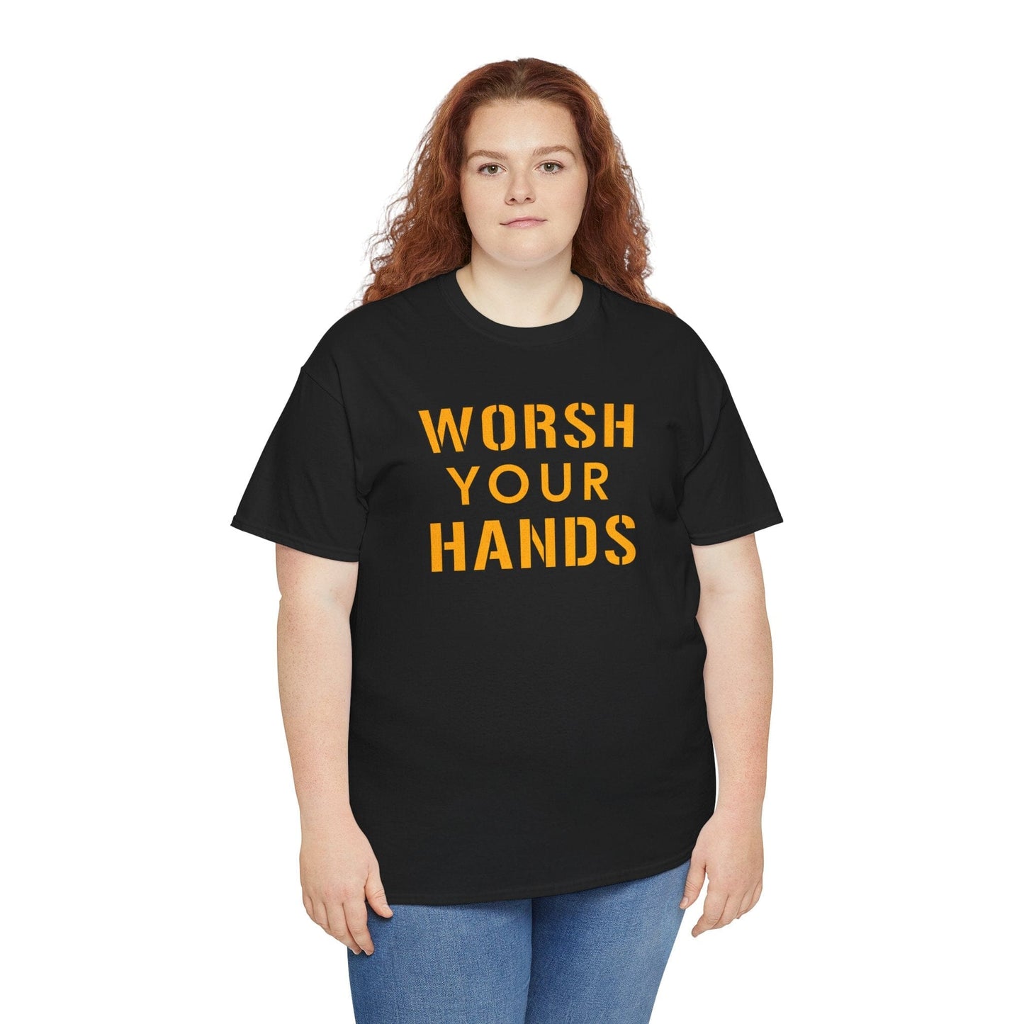 Worsh Your Hands Yinzer T-Shirt - Pittsburgh Funny Gift T-Shirt Printify 