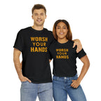 Worsh Your Hands T-Shirt Pittsburgh tee product image alternate view 3 | Yinzergear
