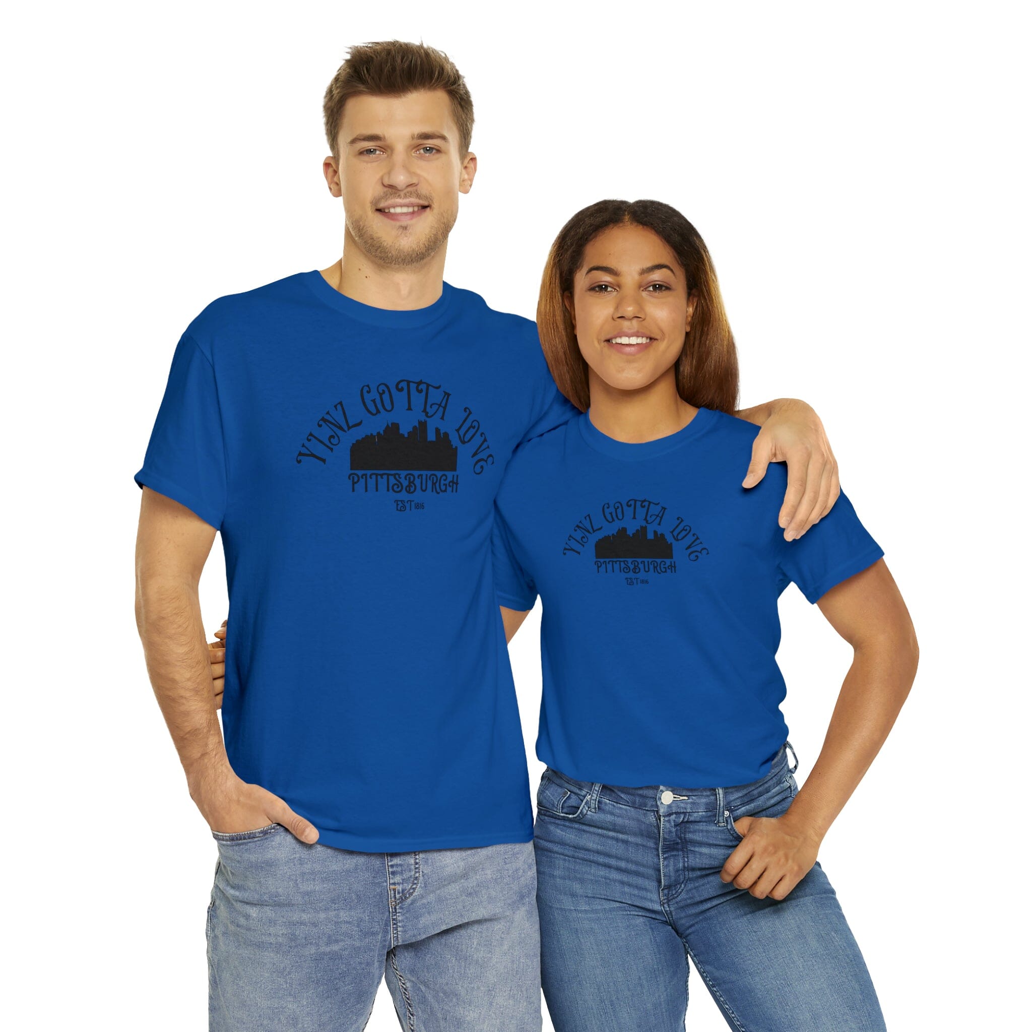 Yinz Gotta Love Pittsburgh T-Shirt T-Shirt Printify 