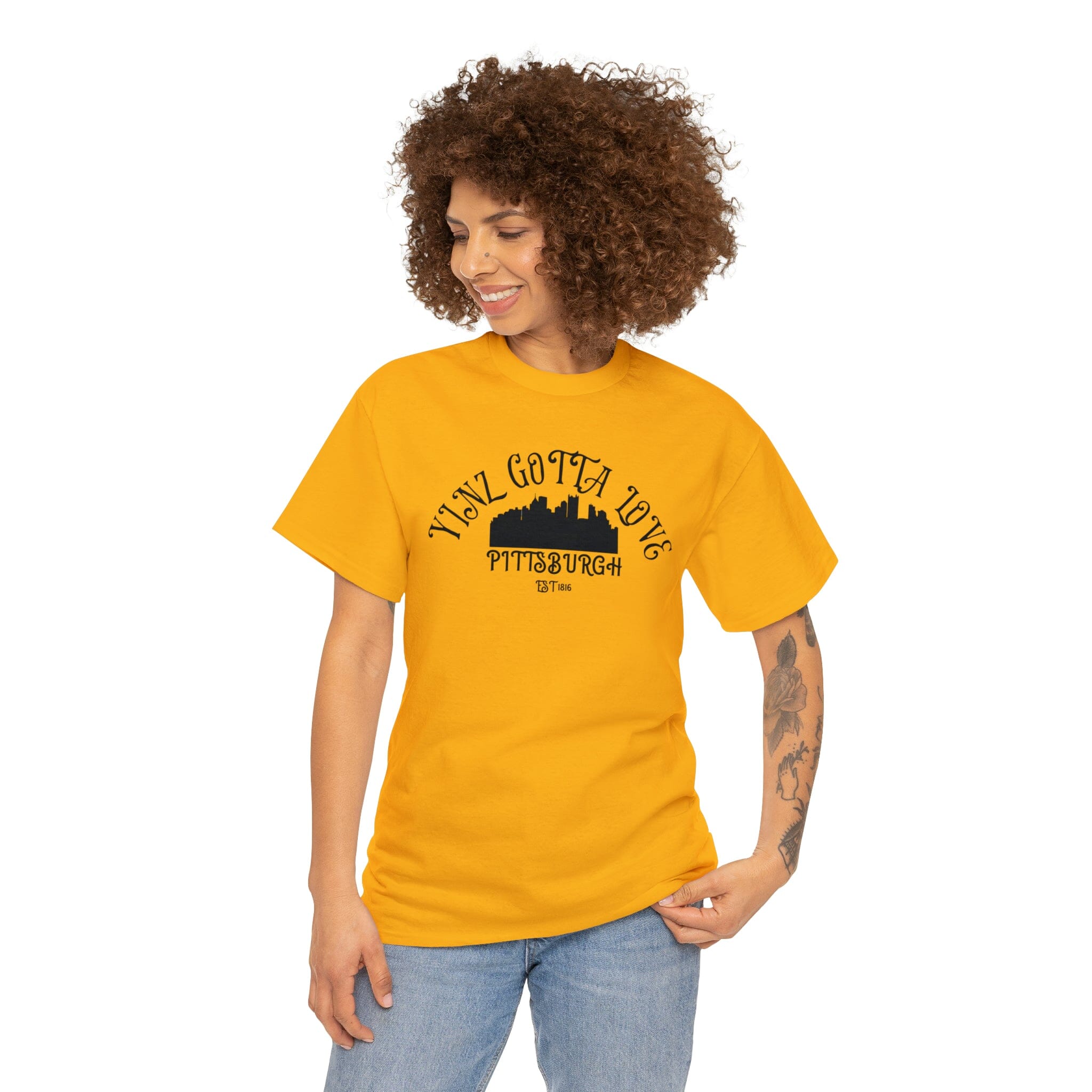 Yinz Gotta Love Pittsburgh T-Shirt product image alternate view 30 | Yinzergear