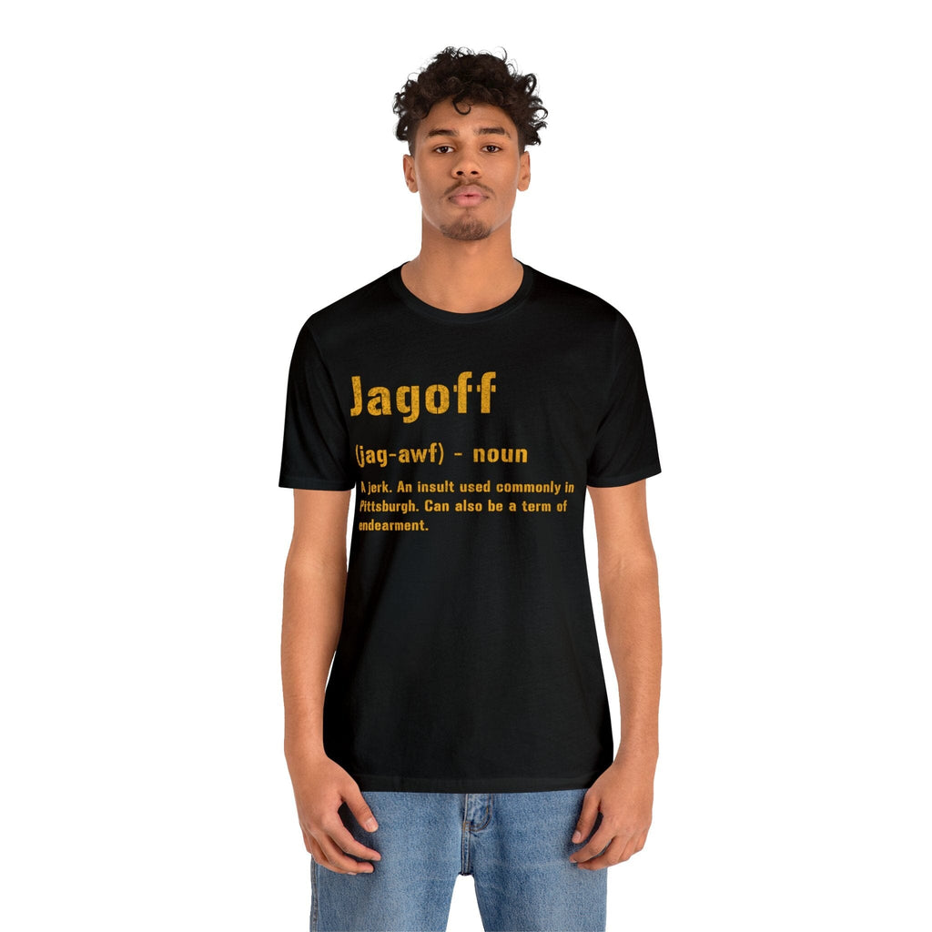 Jagoff Pittsburghese definition shirt product image alternate view 3 | Yinzergear