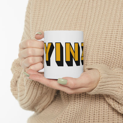 Yinzer Coffee Mug – 11oz Ceramic Mug for Pittsburgh Lovers | Microwave & Dishwasher Safe | Steel City 412 Cup Mug Printify 