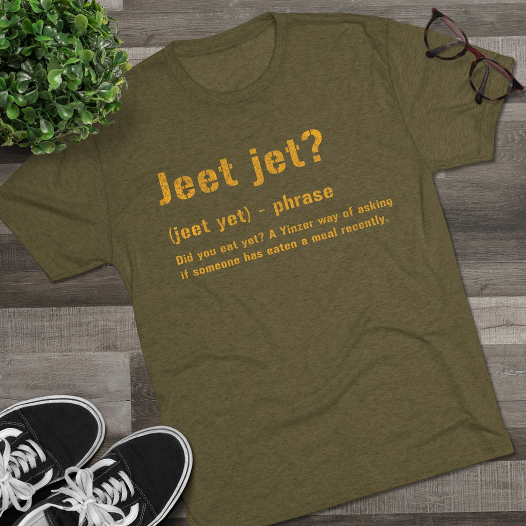 Jeet Jet Pittsburghese definition shirt product image alternate view 4 | Yinzergear