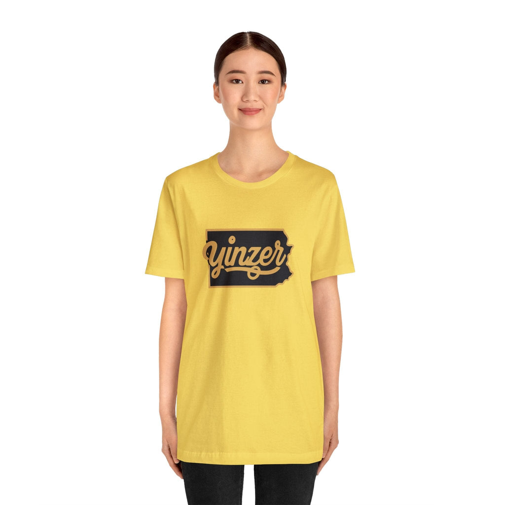 Yinzer State of Mind T-Shirt Pittsburgh tee product image alternate view 8 | Yinzergear