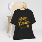 Merry Yinzmas Pittsburgh Christmas T-Shirt product image alternate view 3 | Yinzergear