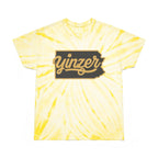 Yinzer State of Mind Tie-Dye T-Shirt Pittsburgh tee on yellow tee | Yinzergear