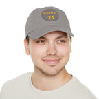 Retire 21 Leather Patch Hat Pittsburgh hat product image alternate view 77 | Yinzergear