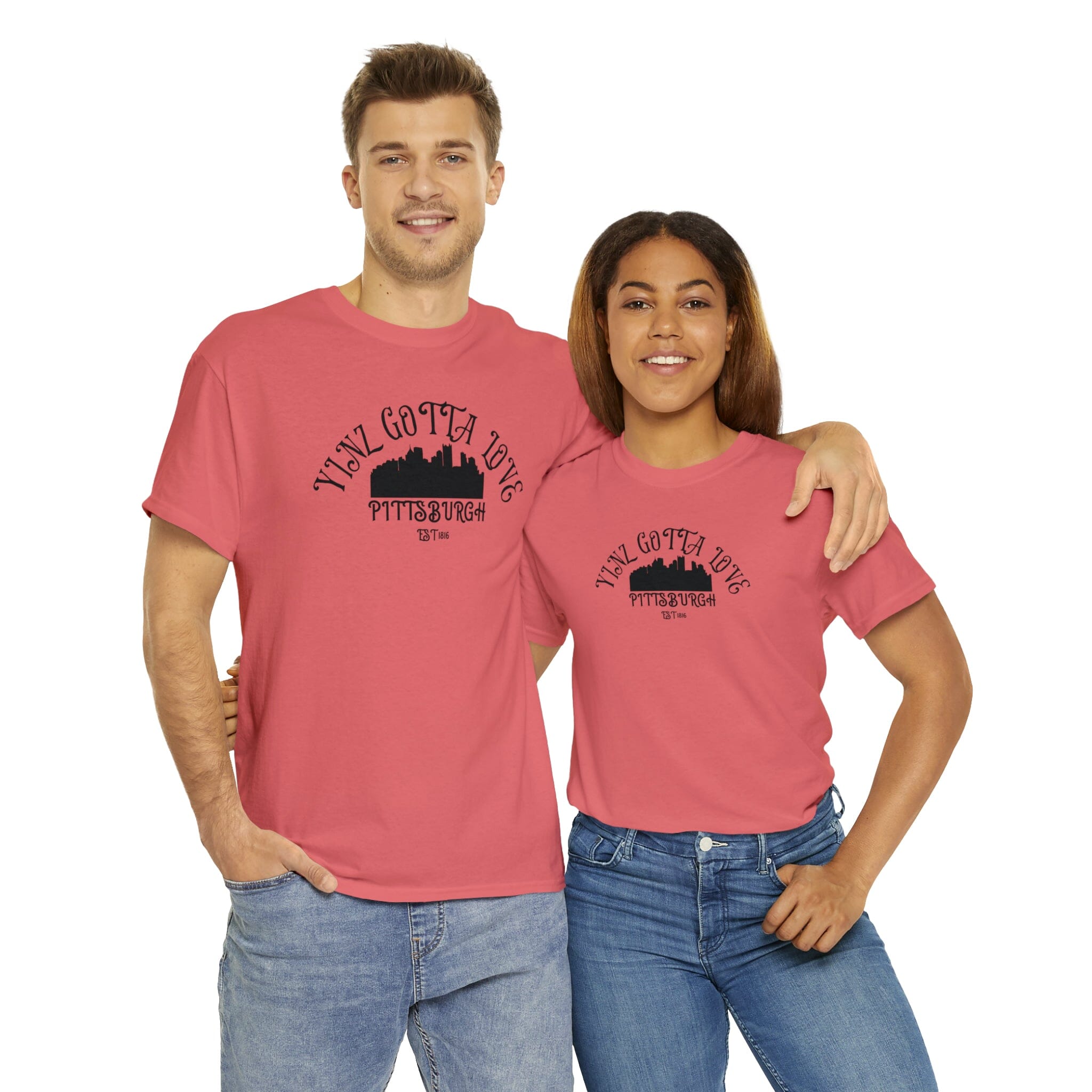 Yinz Gotta Love Pittsburgh T-Shirt product image alternate view 91 | Yinzergear
