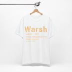 Warsh Pittsburghese definition tee product image alternate view 10 | Yinzergear