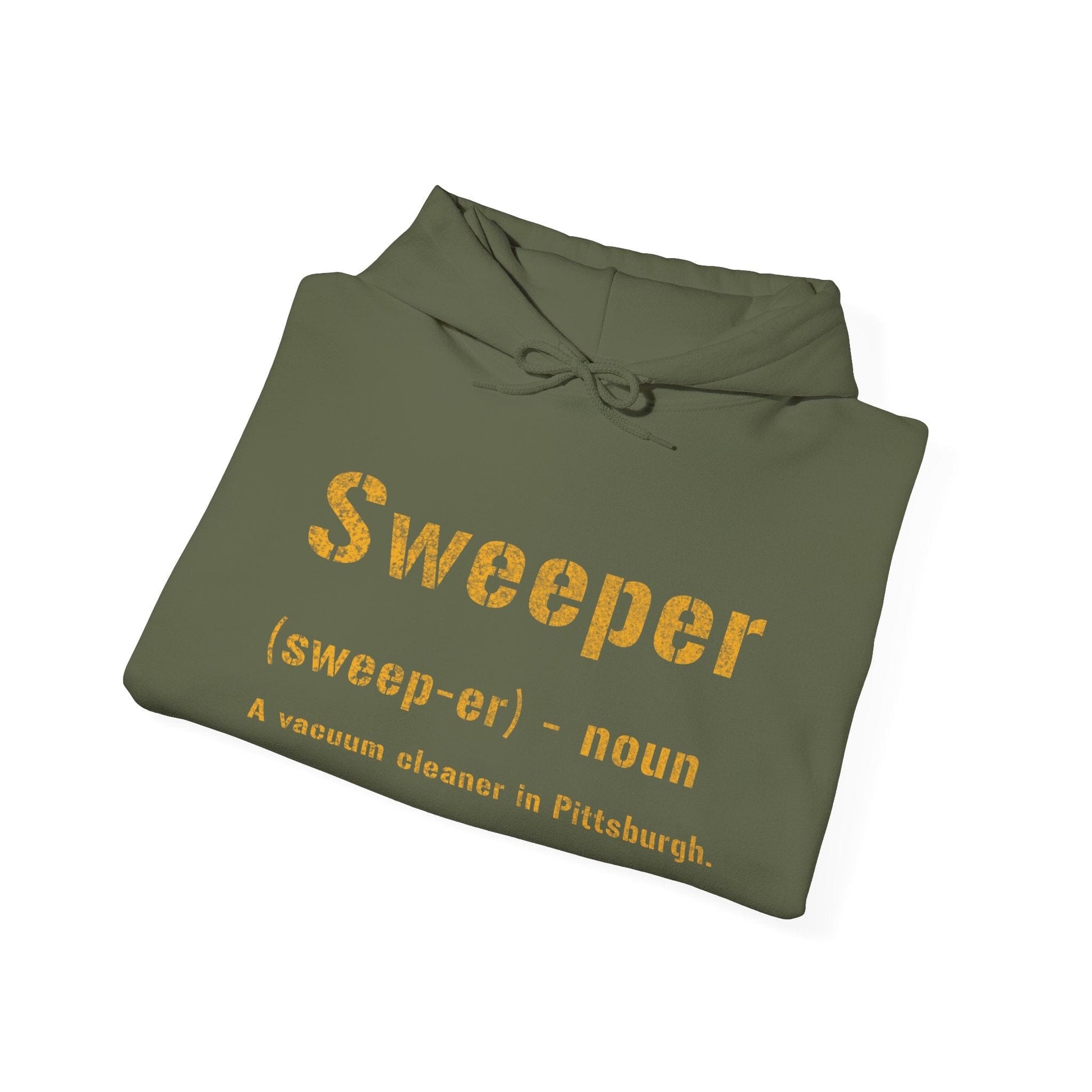 Sweeper Hoodie - Pittsburghese Sweatshirt Hoodie Printify 