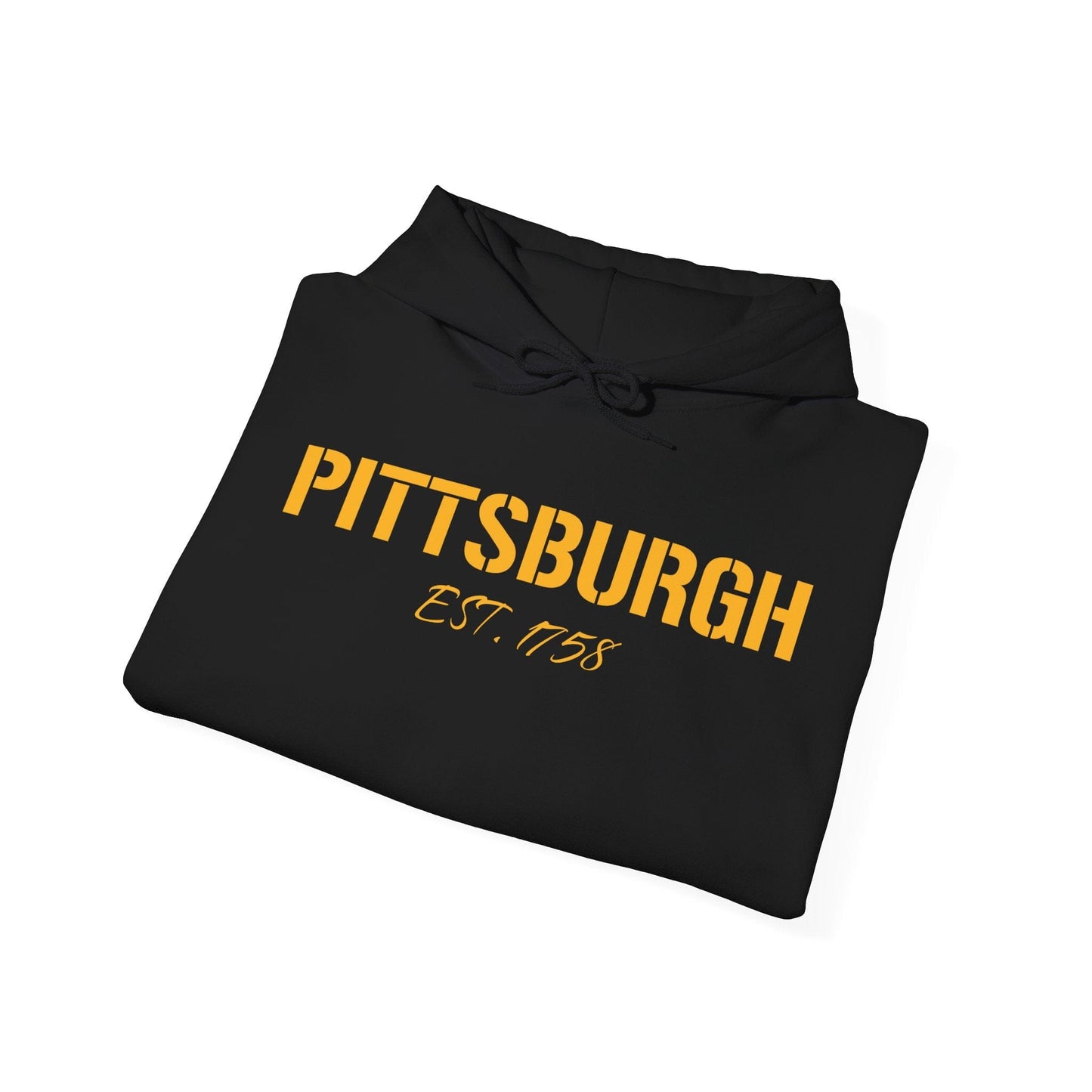 Pittsburgh Est 1758 Hoodie - Steel City Pride Gift Hoodie Printify 