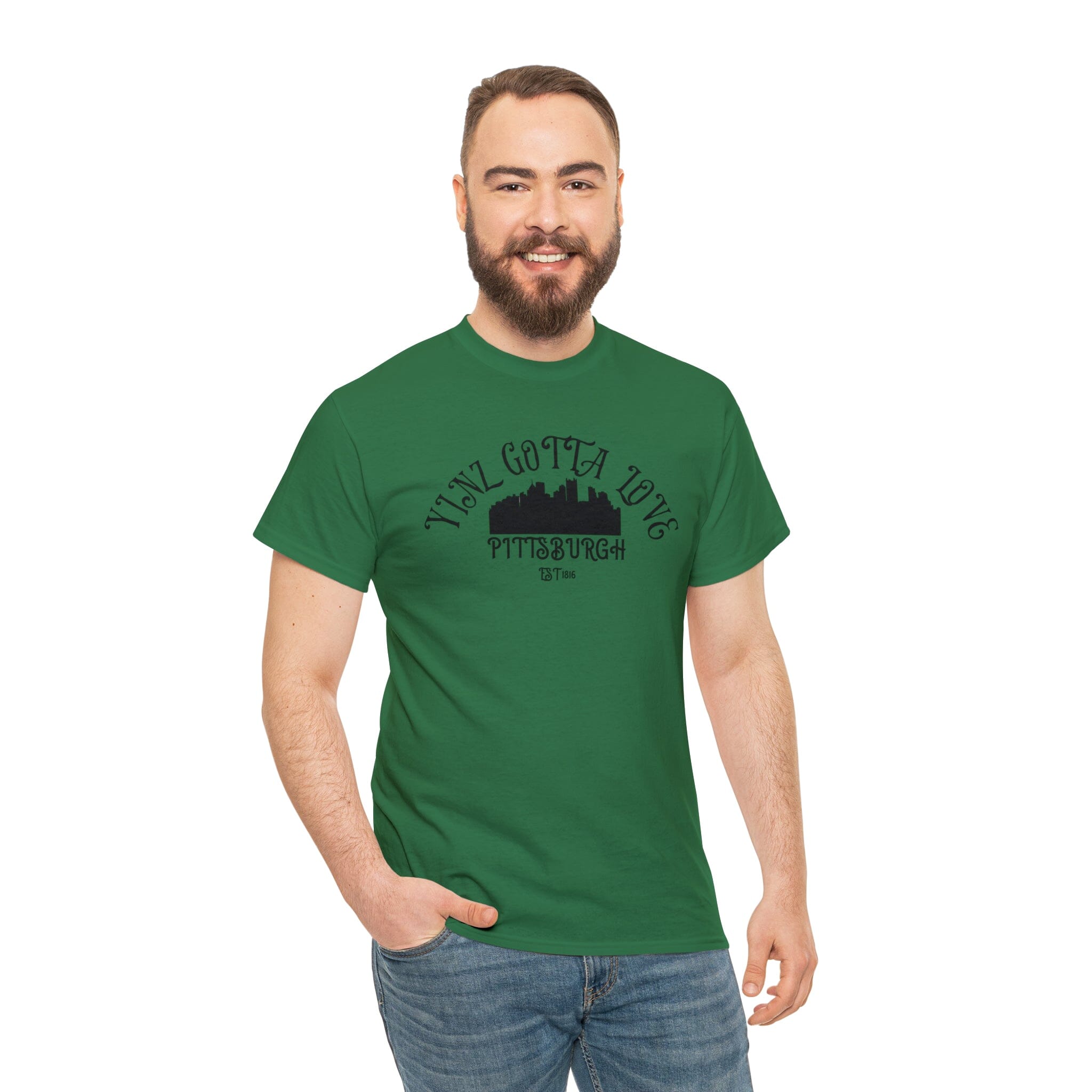 Yinz Gotta Love Pittsburgh T-Shirt product image alternate view 54 | Yinzergear