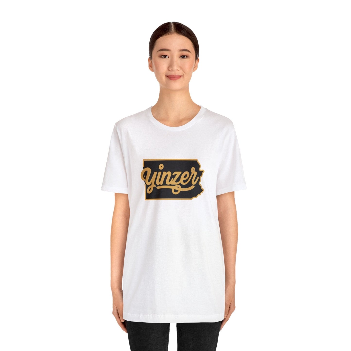 Yinzer State of Mind Tee - Signature Pittsburgh Apparel | Yinzergear T-Shirt Printify 