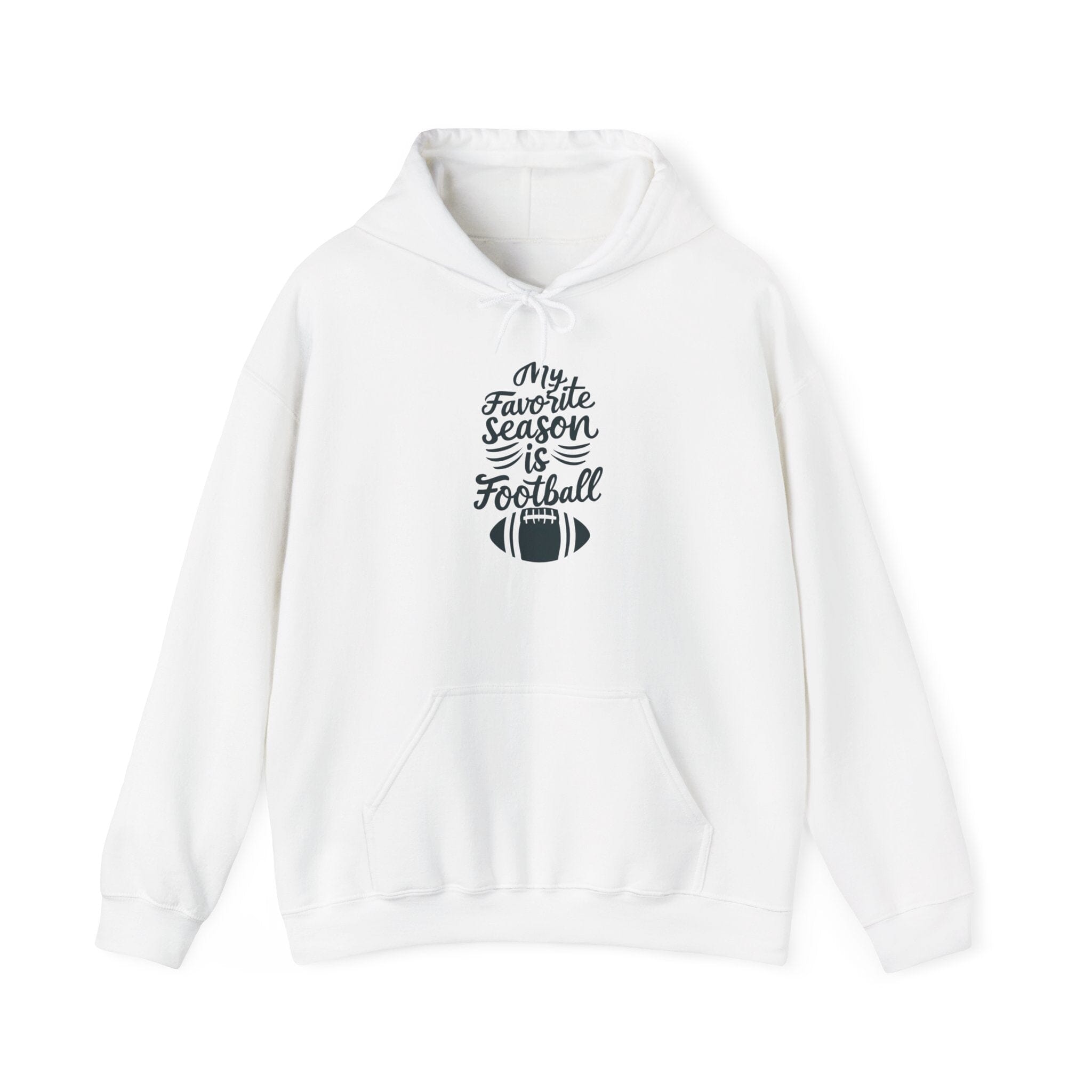 My Favorite Season Is Football Hoodie Steelers football hoodie on white hoodie | Yinzergear