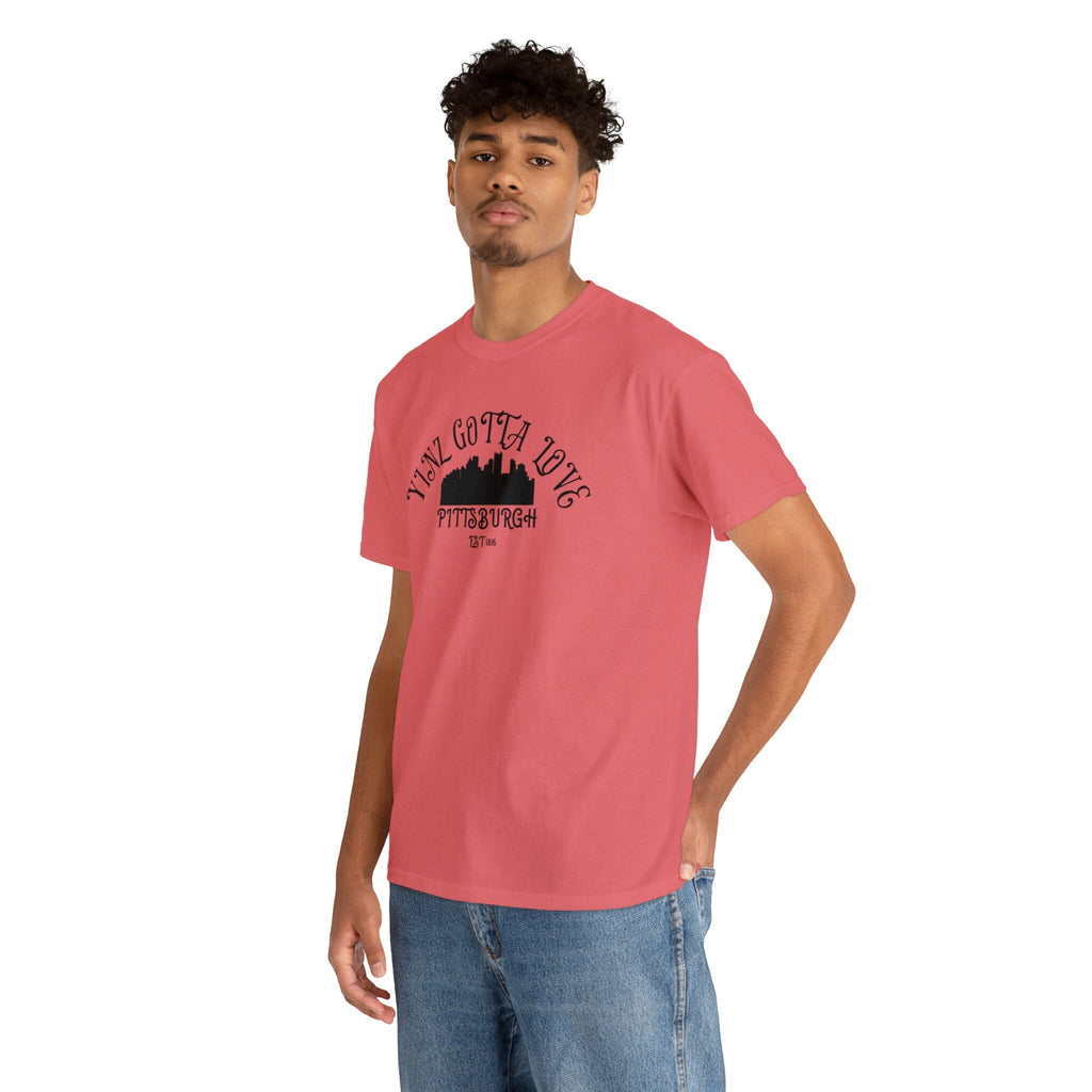 Yinz Gotta Love Pittsburgh T-Shirt product image alternate view 88 | Yinzergear