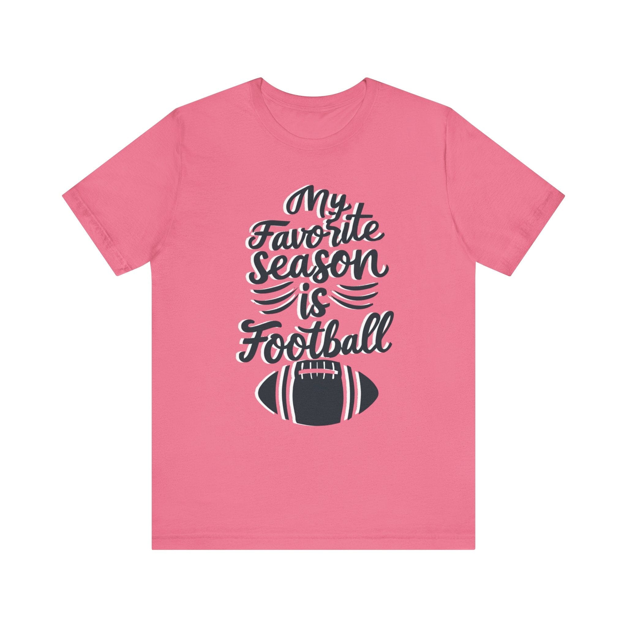 My Favorite Season Is Football T-Shirt Steelers football tee on pink tee | Yinzergear