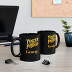 Custom Black Ceramic Mug in black alternate view 4 | Yinzergear