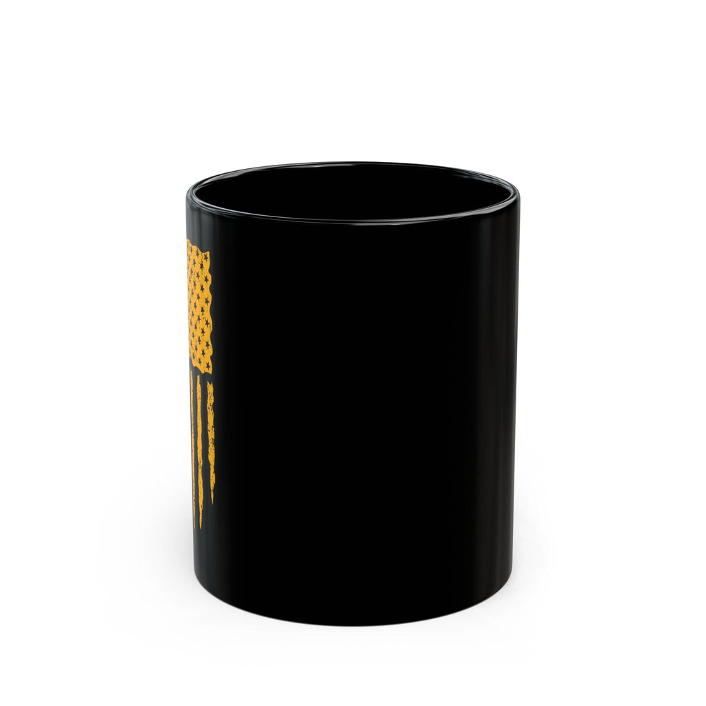 Yinzer Flag Coffee Mug Pittsburgh mug front view alternate view 6 | Yinzergear