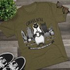 Coffee N’At Tri-Blend T-Shirt Pittsburgh tee product image alternate view 3 | Yinzergear