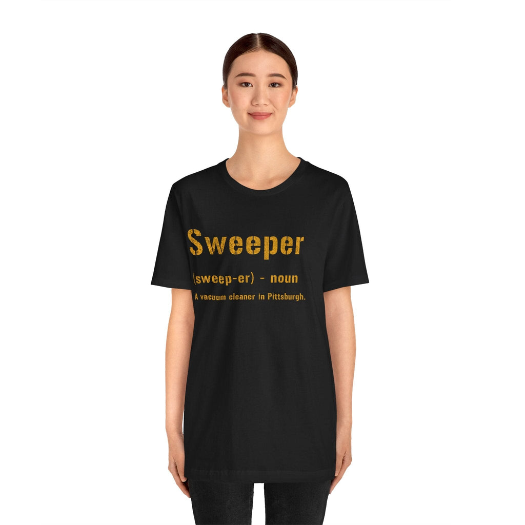 Sweeper Pittsburghese definition tee product image alternate view 4 | Yinzergear