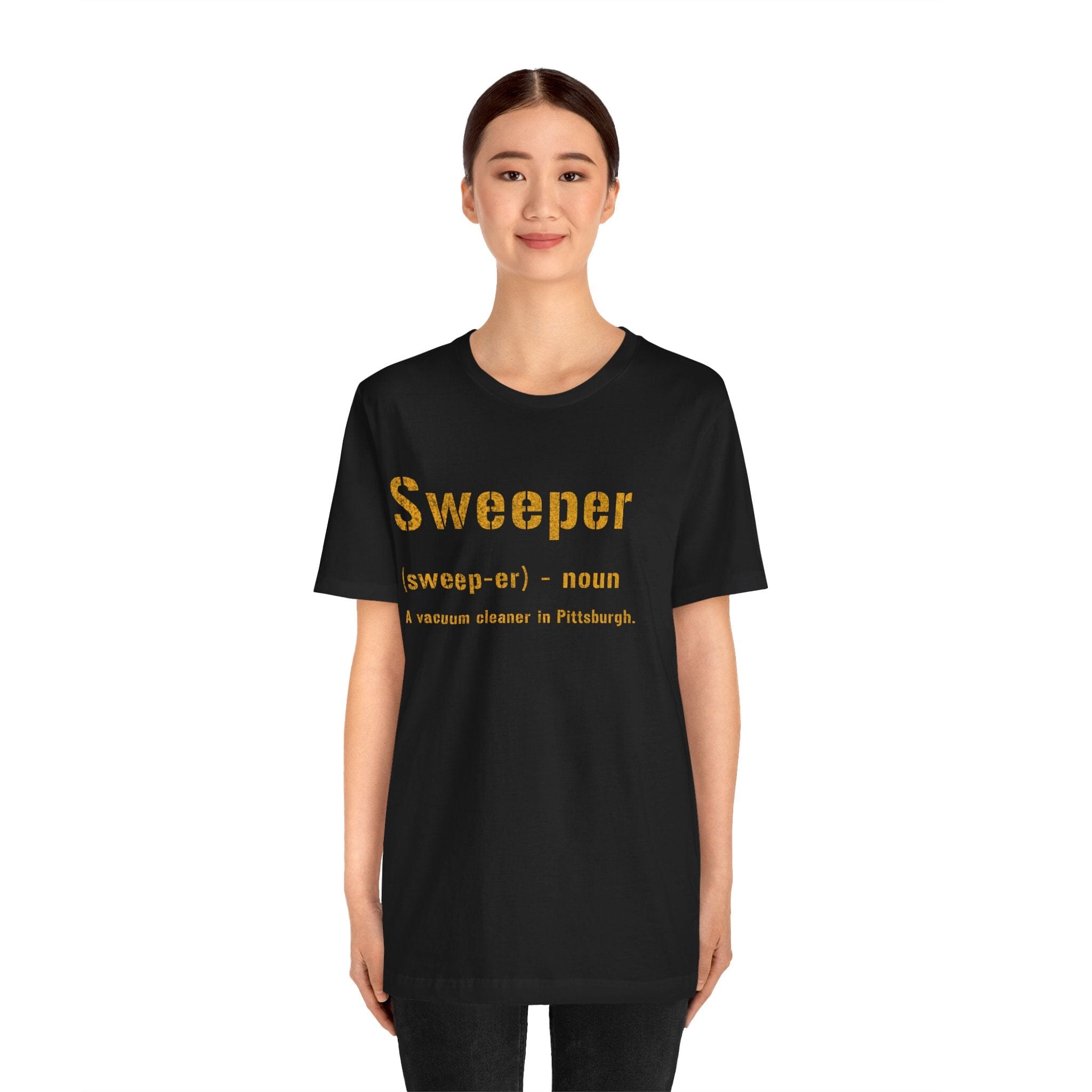 Sweeper Pittsburghese definition tee product image alternate view 4 | Yinzergear