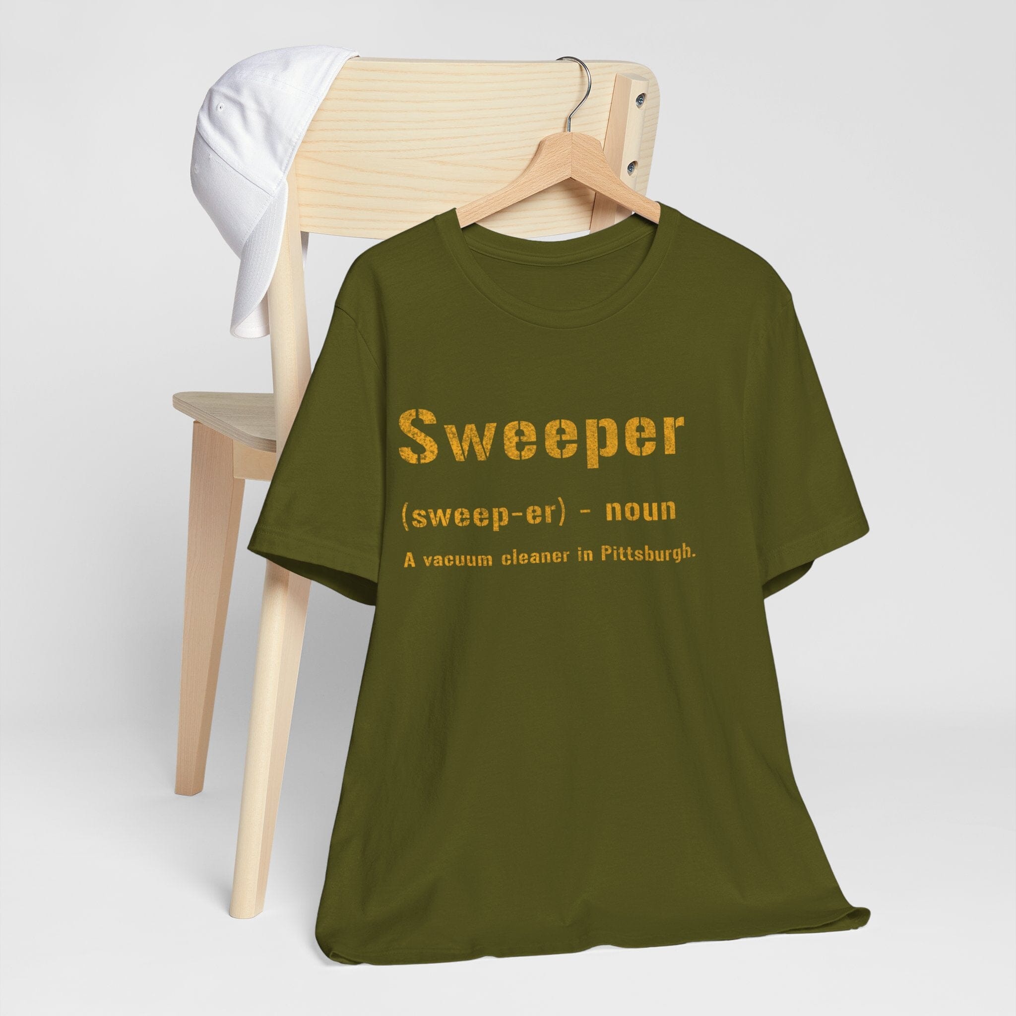 Sweeper Pittsburghese definition tee product image alternate view 8 | Yinzergear