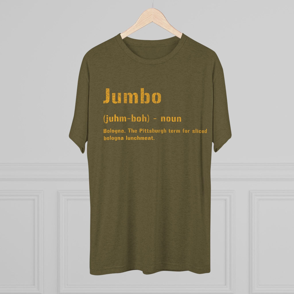 Jumbo Pittsburghese definition tee product image alternate view 5 | Yinzergear