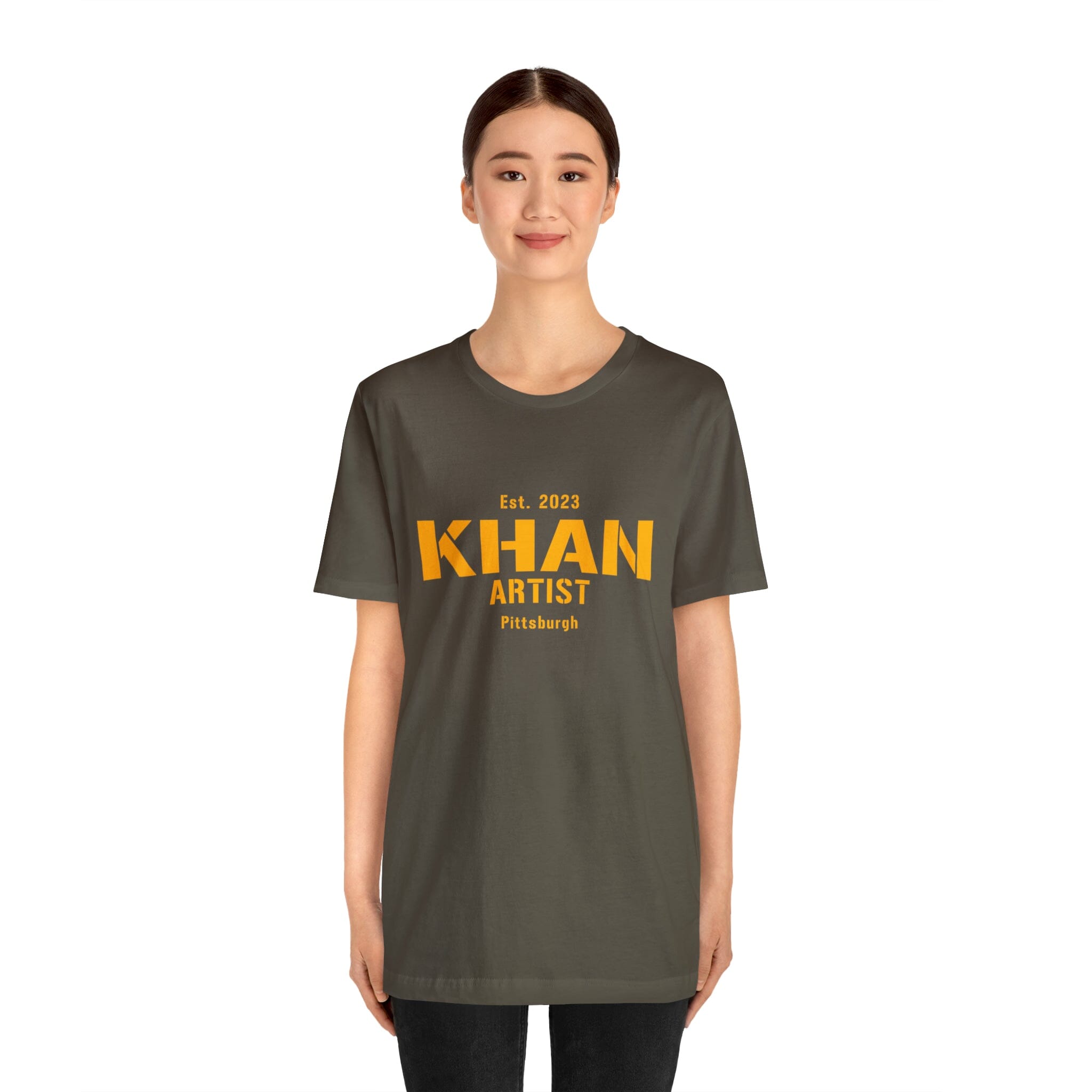 Khan Artist Pittsburgh Steelers football shirt product image alternate view 12 | Yinzergear