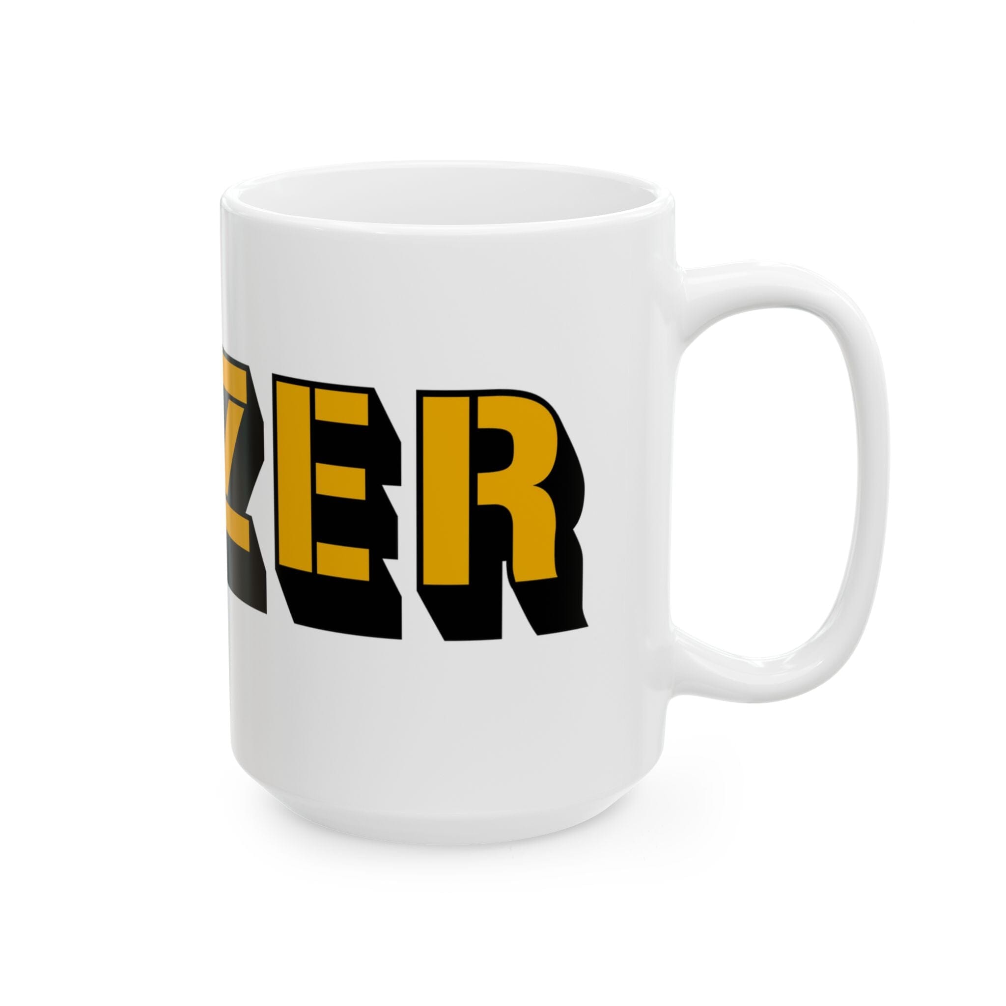 Yinzer Pittsburghese Coffee Mug front view alternate view 16 | Yinzergear