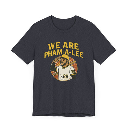 We Are Pham-a-Lee T-Shirt – Tommy Pham Baseball Fan Shirt - Pittsburgh Pirates 1979 Throwback Shirt T-Shirt Yinzergear 