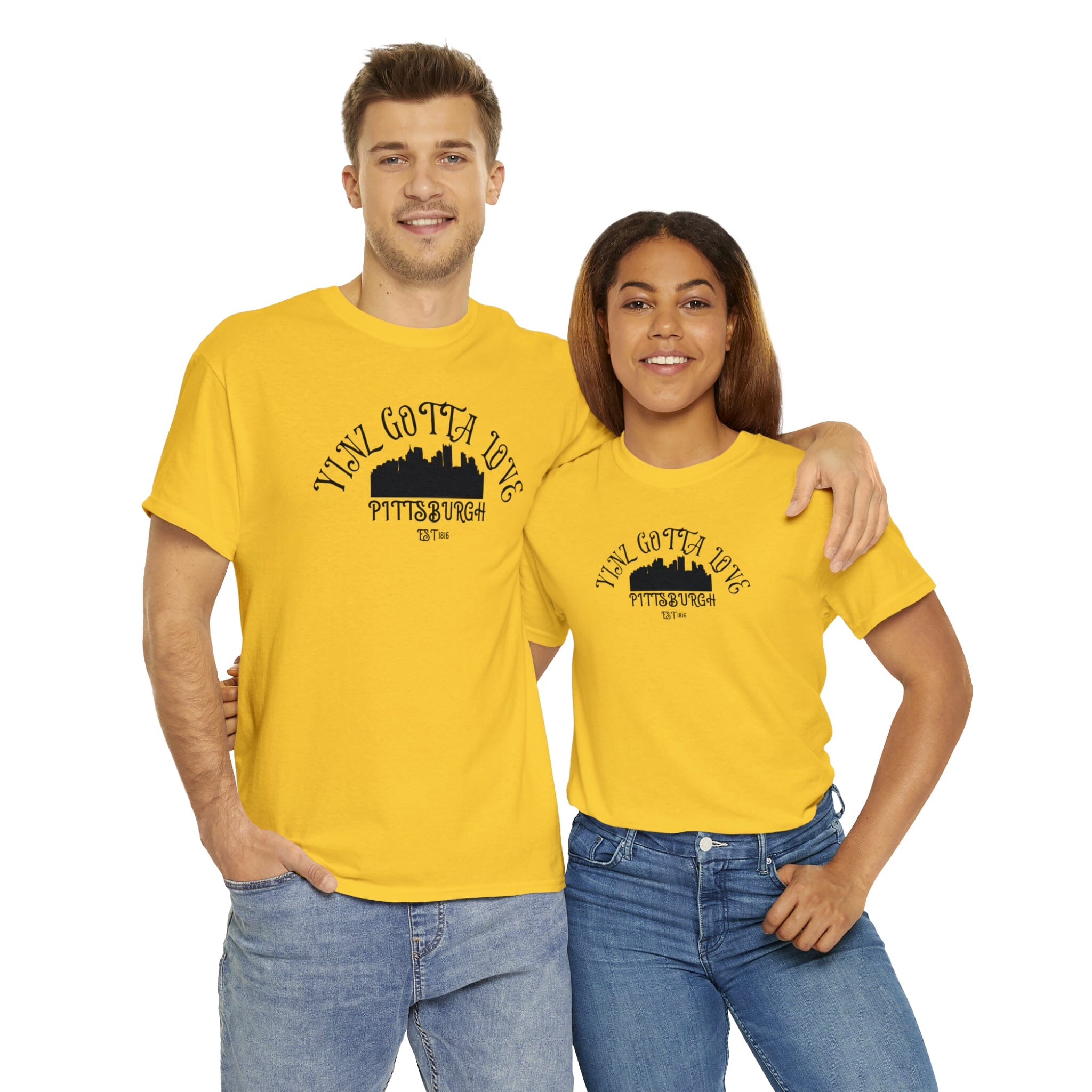 Yinz Gotta Love Pittsburgh T-Shirt product image alternate view 14 | Yinzergear