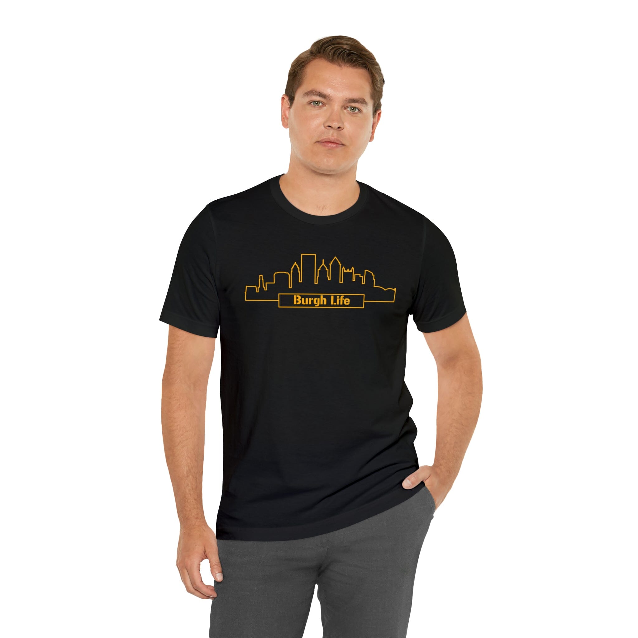 Burgh Life Pittsburgh T-Shirt product image alternate view 7 | Yinzergear