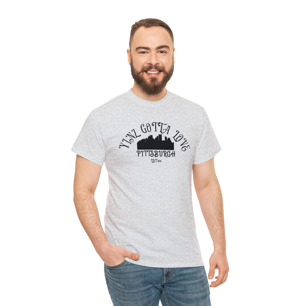 Yinz Gotta Love Pittsburgh T-Shirt product image alternate view 76 | Yinzergear