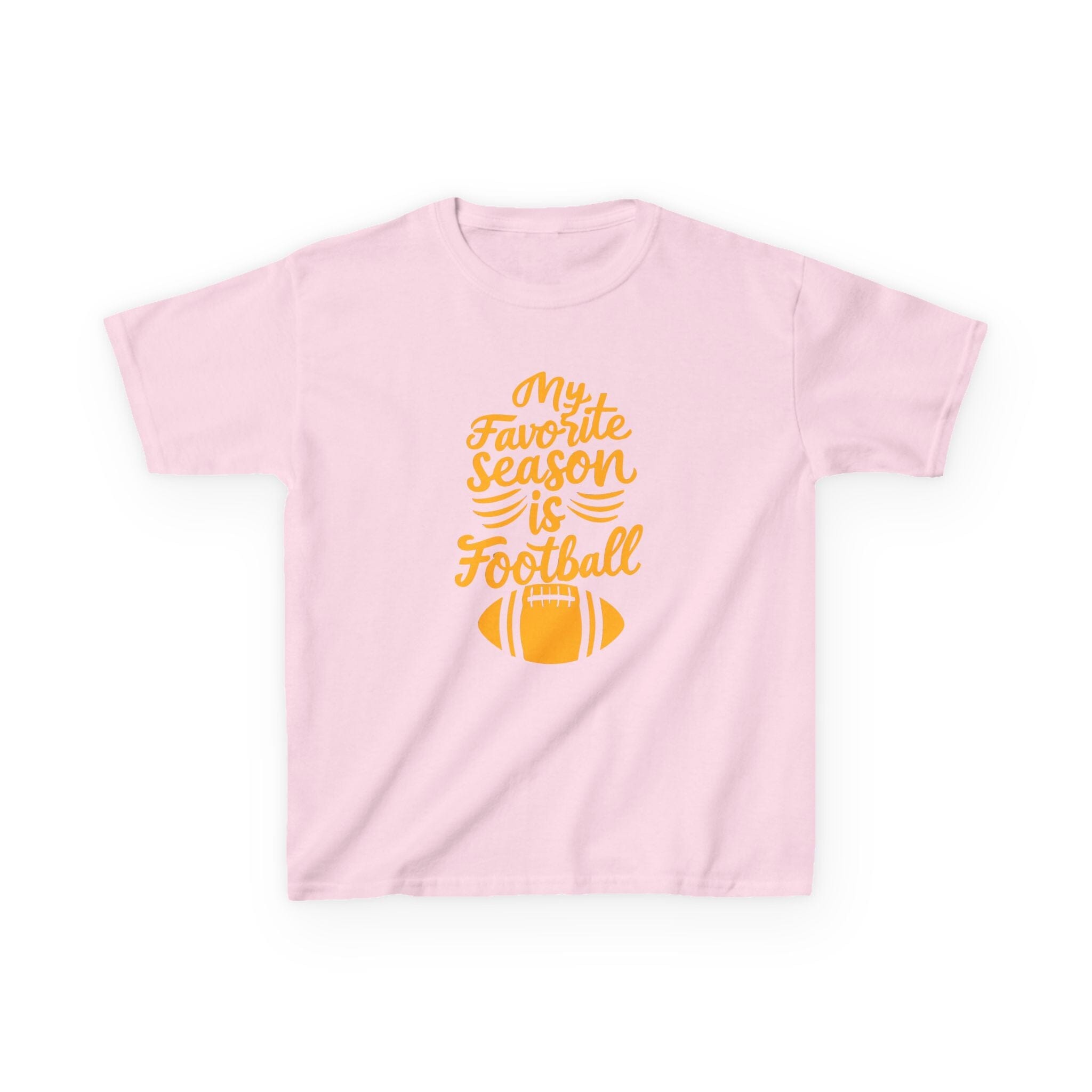 Football Season Kids T-Shirt Steelers football kids shirt on pink kids shirt | Yinzergear