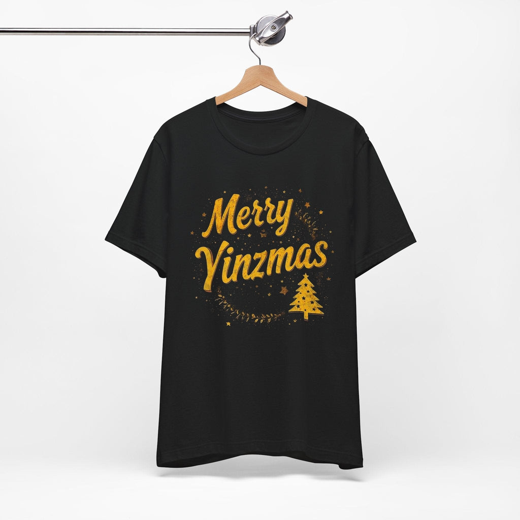 Merry Yinzmas Pittsburgh Christmas T-Shirt product image mockup view | Yinzergear
