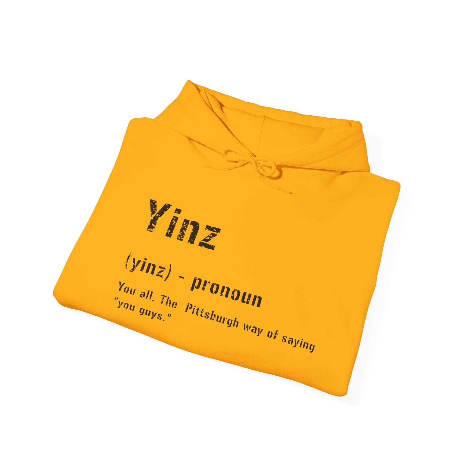 Yinz Definition Pittsburgh Hoodie - Pittsburghese Sweatshirt Hoodie Yinzergear 