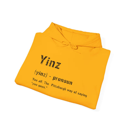 Yinz Definition Pittsburgh Hoodie - Pittsburghese Sweatshirt Hoodie Yinzergear 