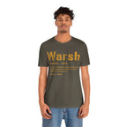 Warsh Pittsburghese definition tee product image alternate view 8 | Yinzergear