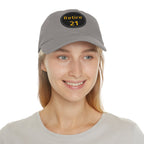 Retire 21 Leather Patch Hat Pittsburgh hat product image alternate view 70 | Yinzergear
