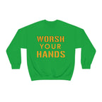 Worsh Your Hands Sweatshirt Pittsburgh sweatshirt product image alternate view 14 | Yinzergear