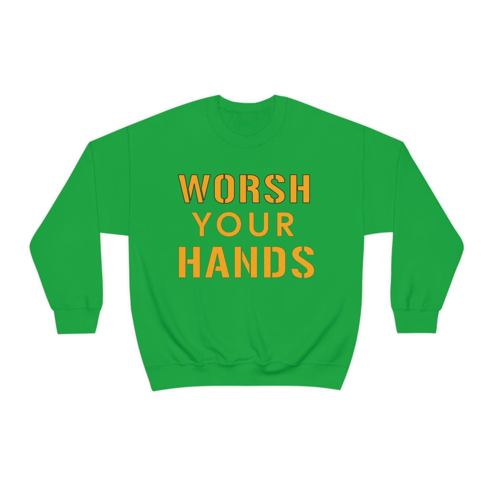 Worsh Your Hands Sweatshirt Pittsburgh sweatshirt product image alternate view 14 | Yinzergear