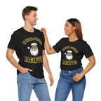 He Knows If Yinz Been Jagoffs Christmas T-Shirt Pittsburgh tee product image alternate view 3 | Yinzergear
