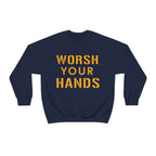 Worsh Your Hands Sweatshirt Pittsburgh sweatshirt product image alternate view 26 | Yinzergear