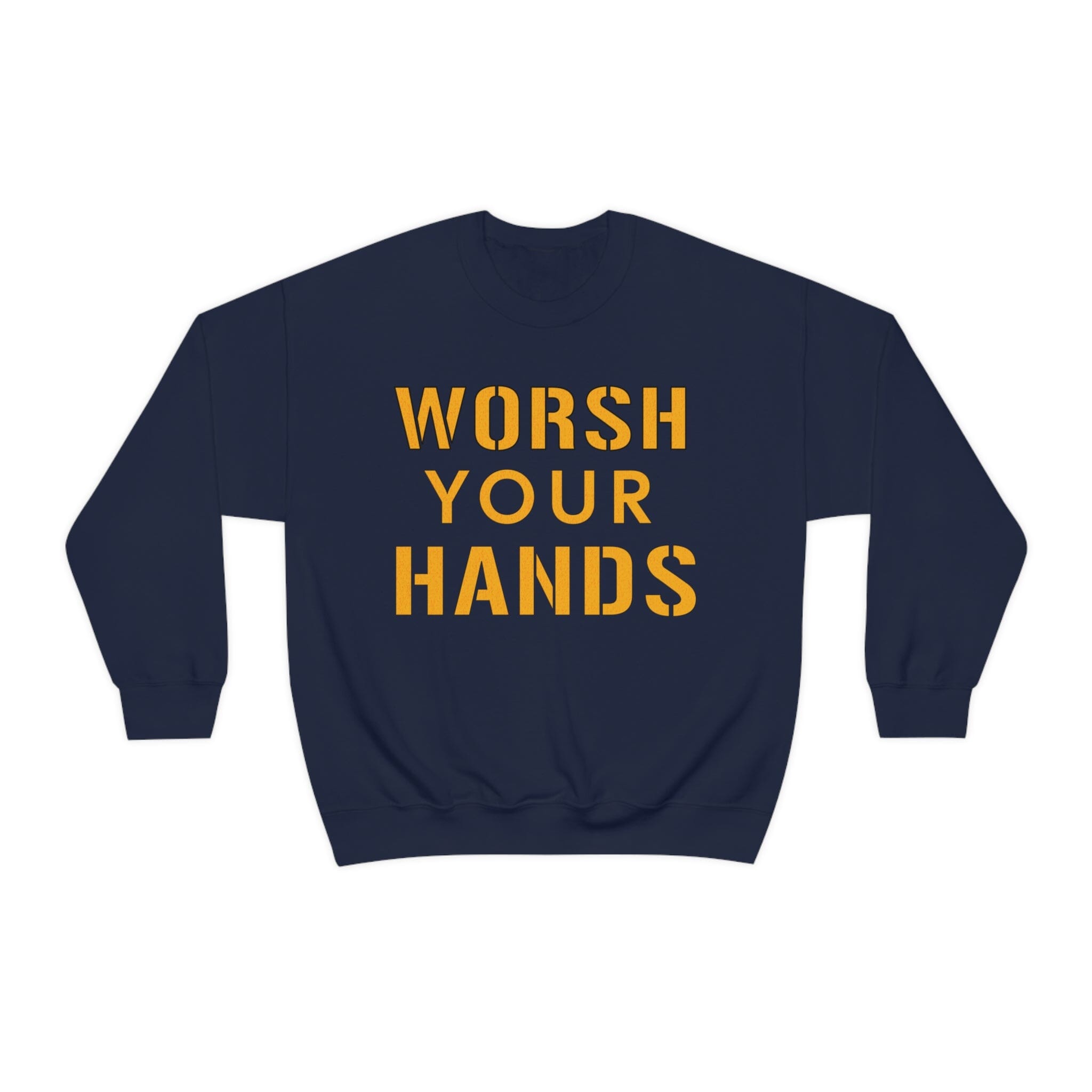 Worsh Your Hands Sweatshirt Pittsburgh sweatshirt product image alternate view 26 | Yinzergear
