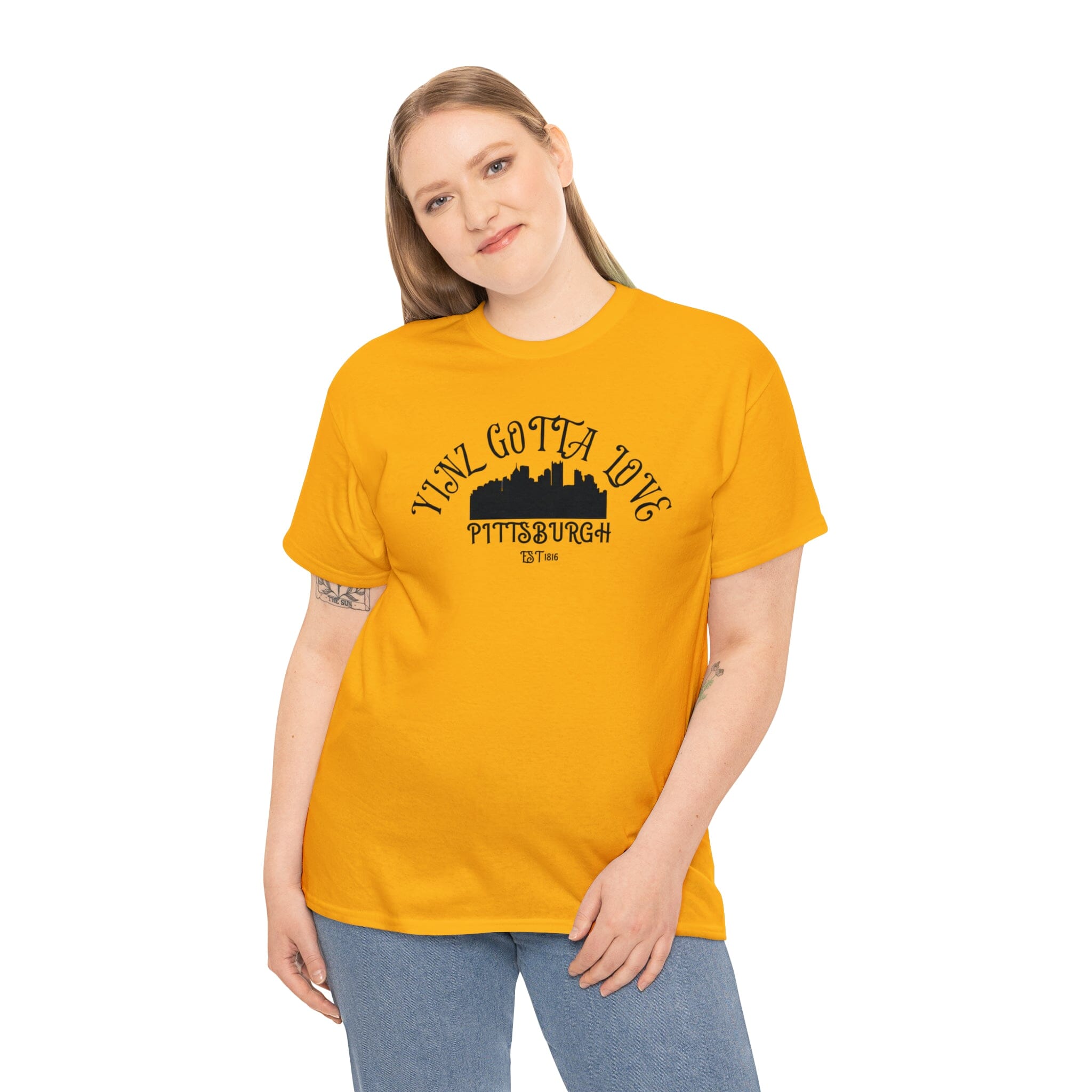 Yinz Gotta Love Pittsburgh T-Shirt product image alternate view 31 | Yinzergear