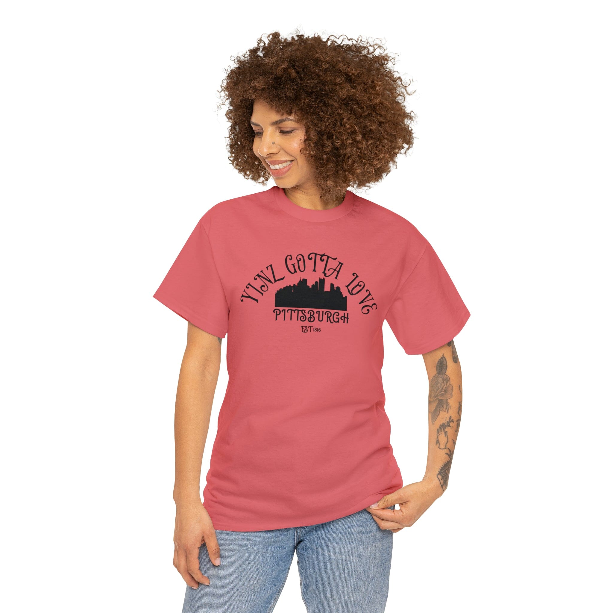Yinz Gotta Love Pittsburgh T-Shirt product image alternate view 85 | Yinzergear